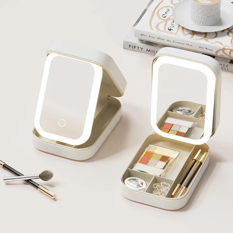 LED Travel Makeup Mirror