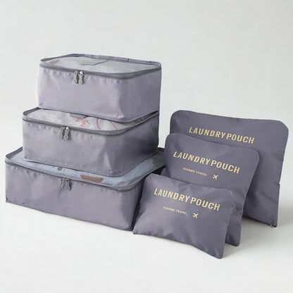 6 Piece Packing Cube Set