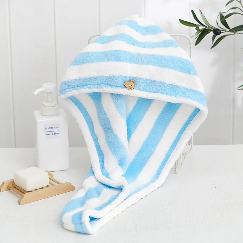 Travel Hair Towel Wrap