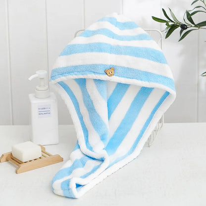 Travel Hair Towel Wrap