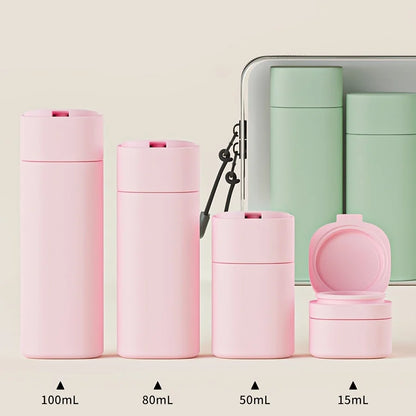 Silicone Travel Bottle Set