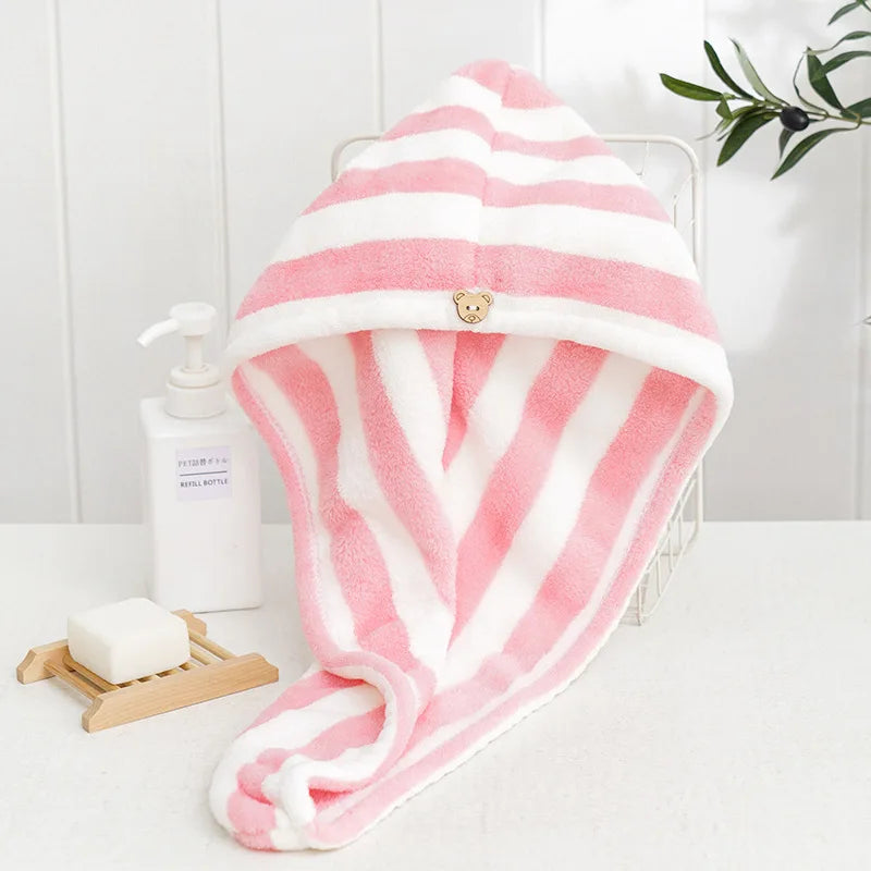 Travel Hair Towel Wrap