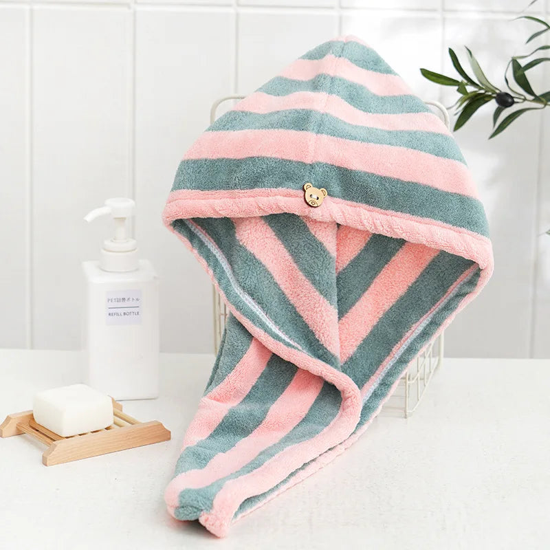 Travel Hair Towel Wrap
