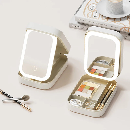 LED Travel Makeup Mirror