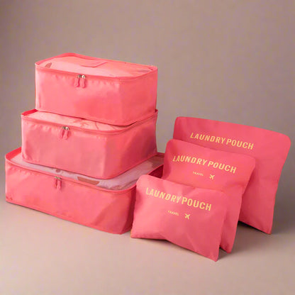 6 Piece Packing Cube Set