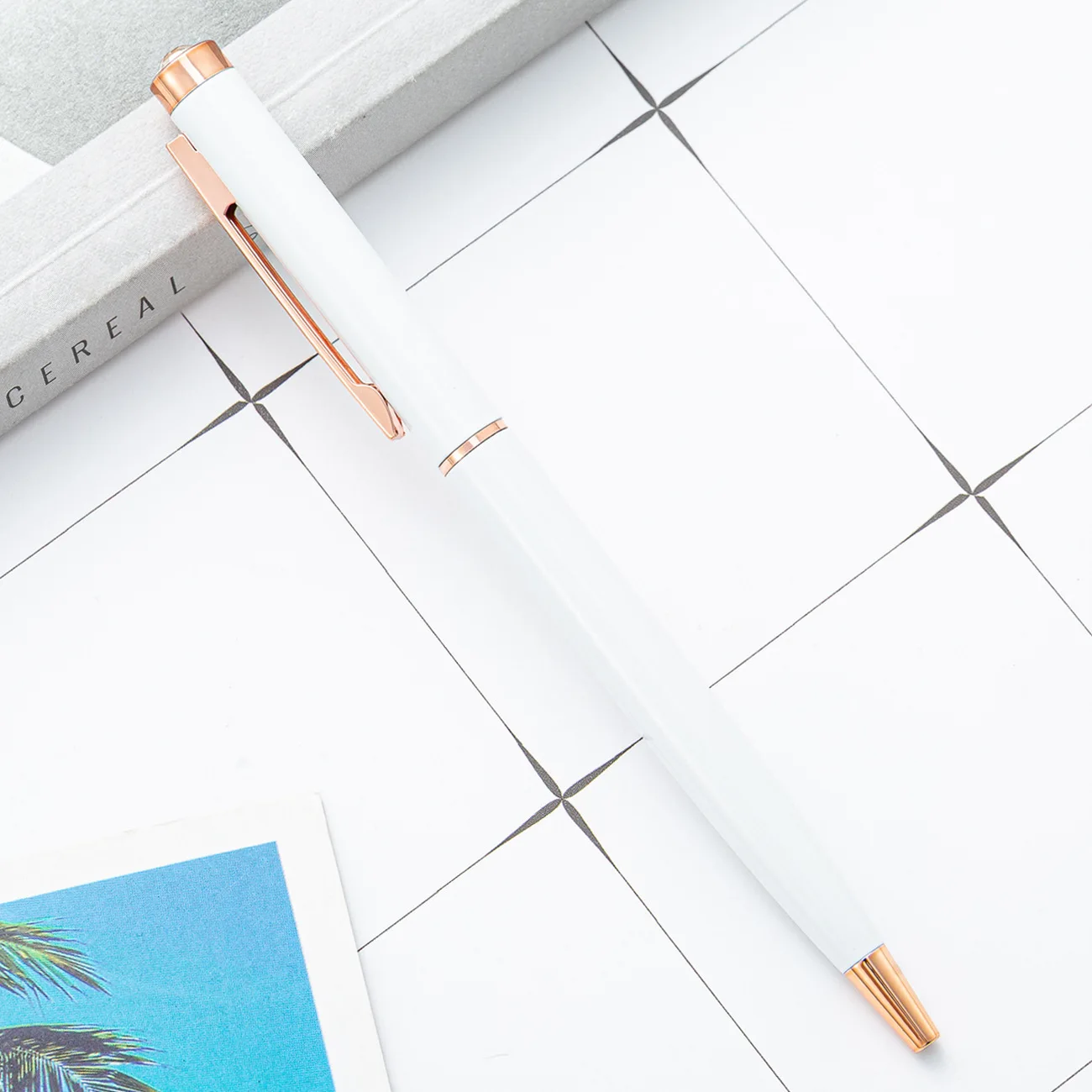 Crystal or Stylus Ballpoint Pen