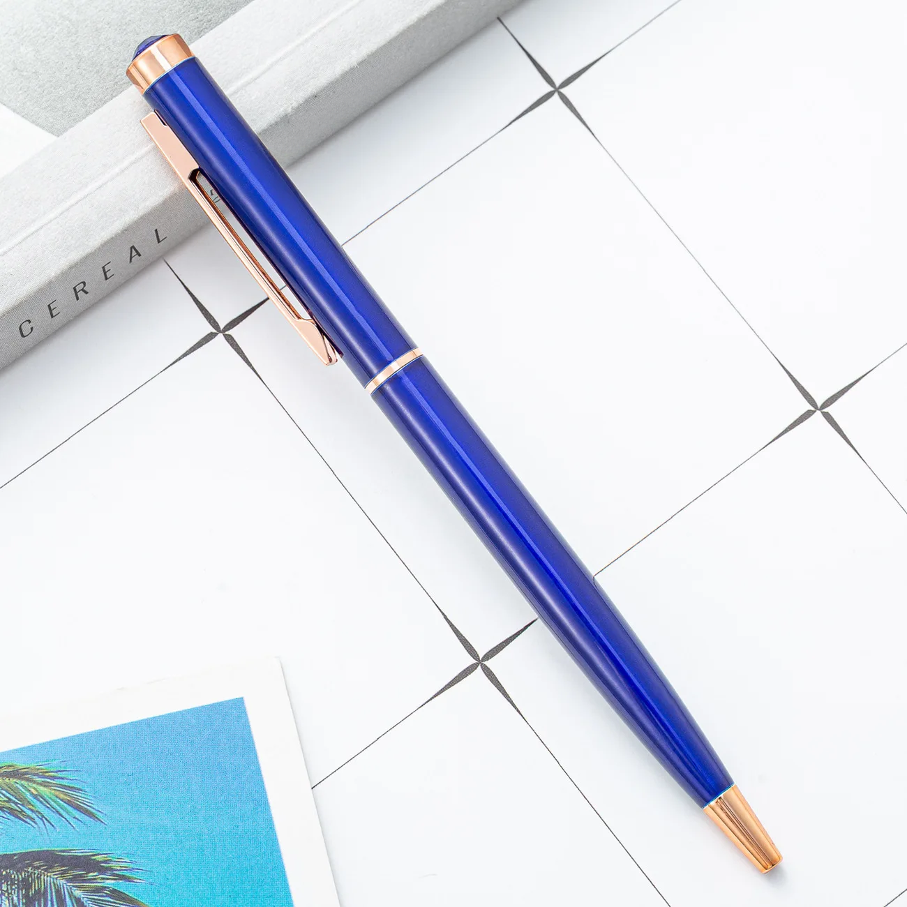 Crystal or Stylus Ballpoint Pen