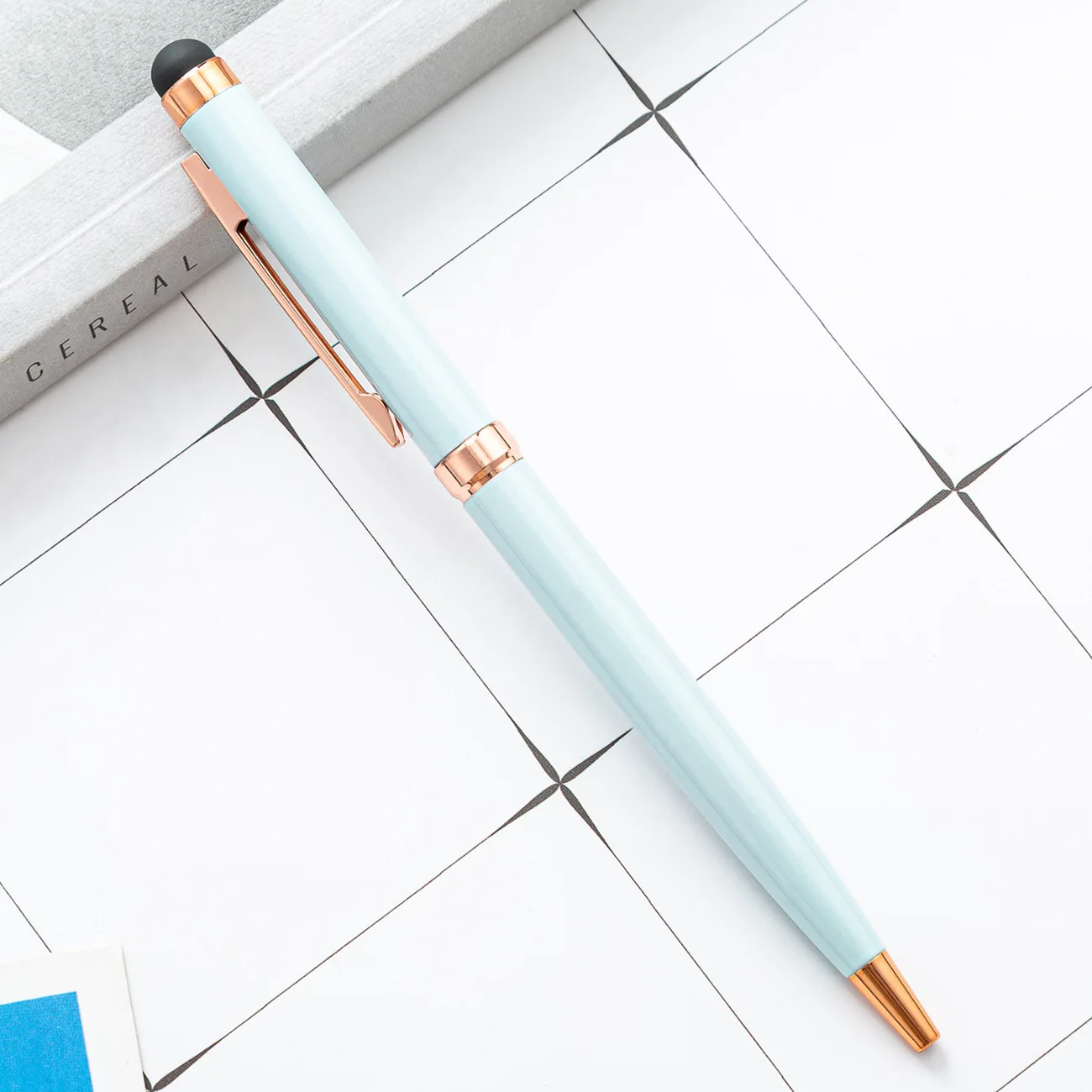 Crystal or Stylus Ballpoint Pen