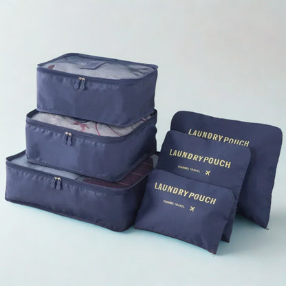 6 Piece Packing Cube Set